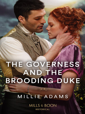 cover image of The Governess and the Brooding Duke